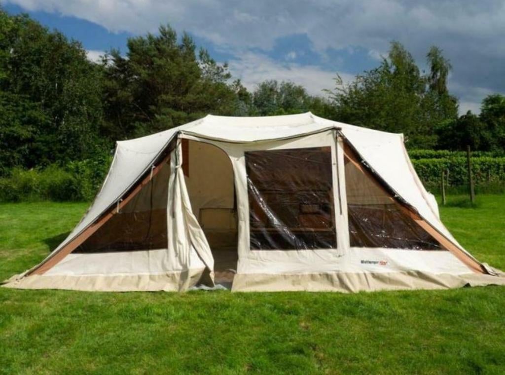 Holtkamper Flyer 1997 - Compacte en comfortabele vouwwagen, Caravans en Kamperen, Vouwwagens, Ophalen, Beige, Tot en met 4, Holtkamper