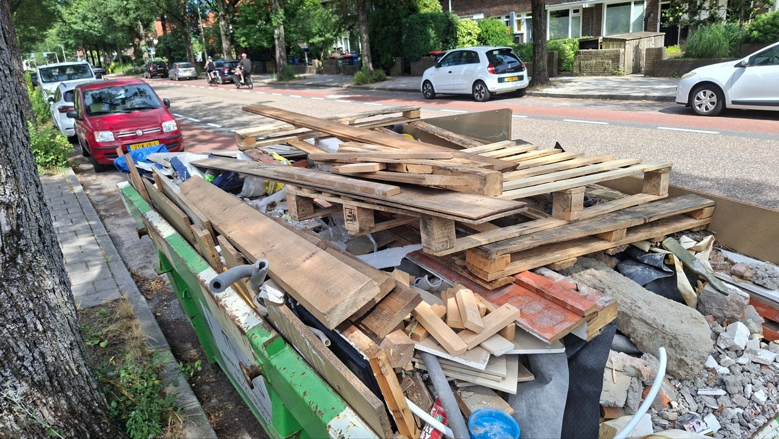 Gratis schoon afvalhout voor openhaard - Zelf ophalen, Tuin en Terras, Minder dan 3 m³, Ophalen, Overige houtsoorten