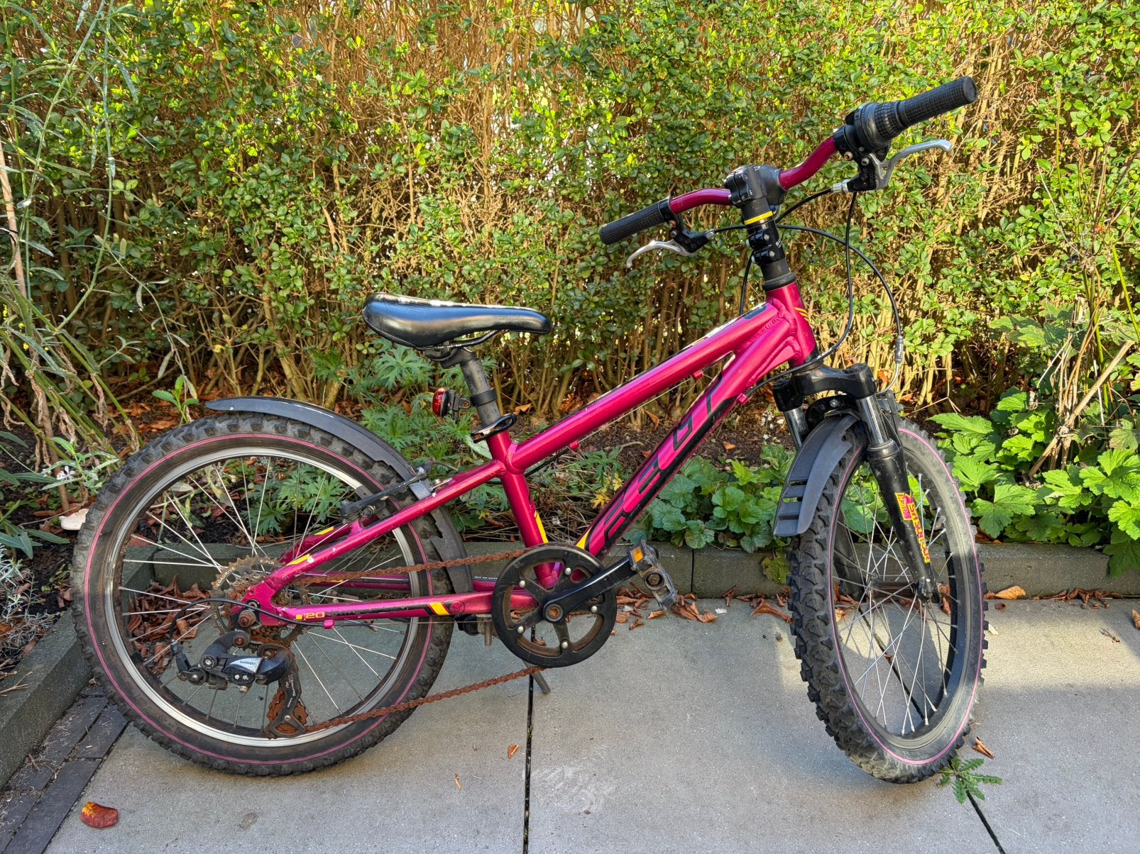 Mountainbike 20 inch TEAB, Fietsen en Brommers, Ophalen, Gebruikt, Staal, Velgrem