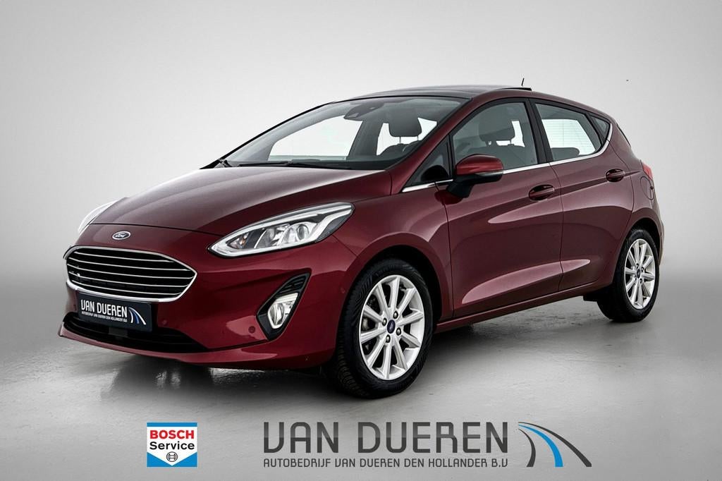 Ford Fiesta 1.0 EcoBoost Titanium Pano, First edition, B&O, Gebruikt, Origineel Nederlands, Bedrijf, Handgeschakeld