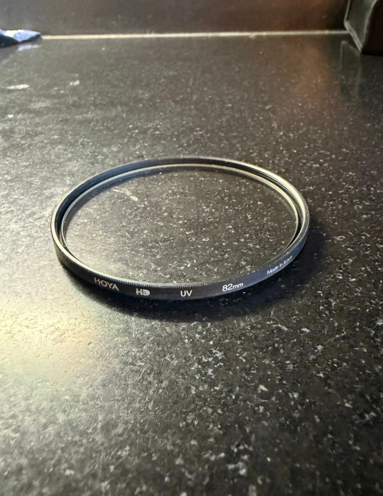 Hoya HD UV filter 82mm, UV-filter, Ophalen of Verzenden, Zo goed als nieuw, 80 mm of meer