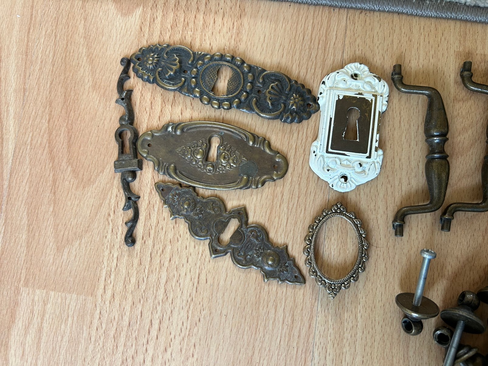 Hang en fluit werk, Doe-het-zelf en Verbouw, Ophalen, Koper of Messing, Scharnier