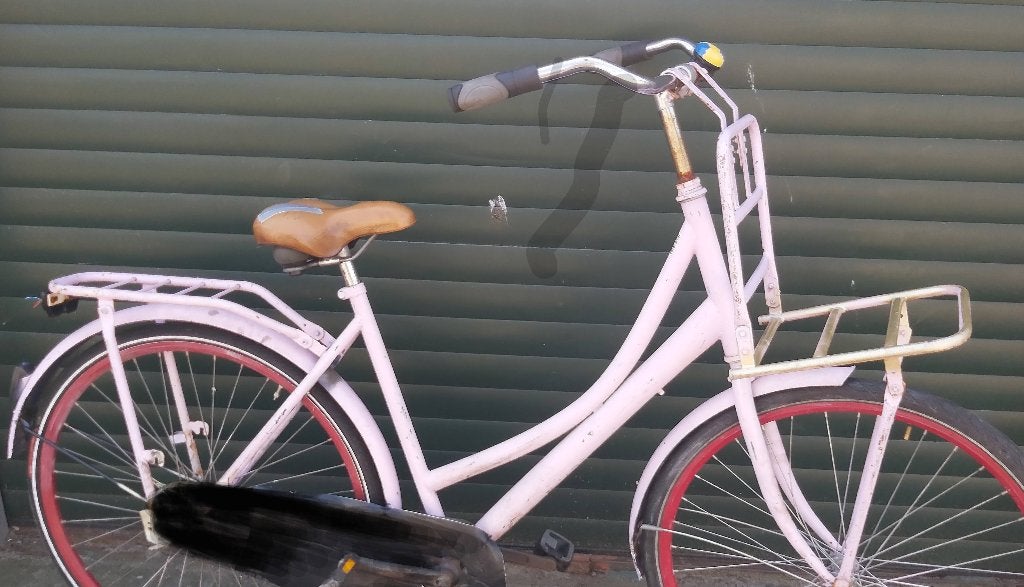 Transportfiets te koop., Fietsen en Brommers, Fietsen | Dames | Damesfietsen, Terugtraprem, Gebruikt, 50 tot 53 cm, Ophalen