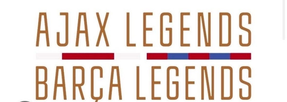 Ajax legends vs Barca Legends 2x tickets naast elkaar!