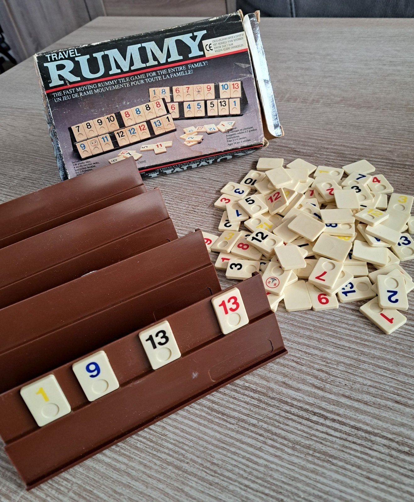 Rummy reisspel, Ophalen of Verzenden, Gebruikt, Reisspel