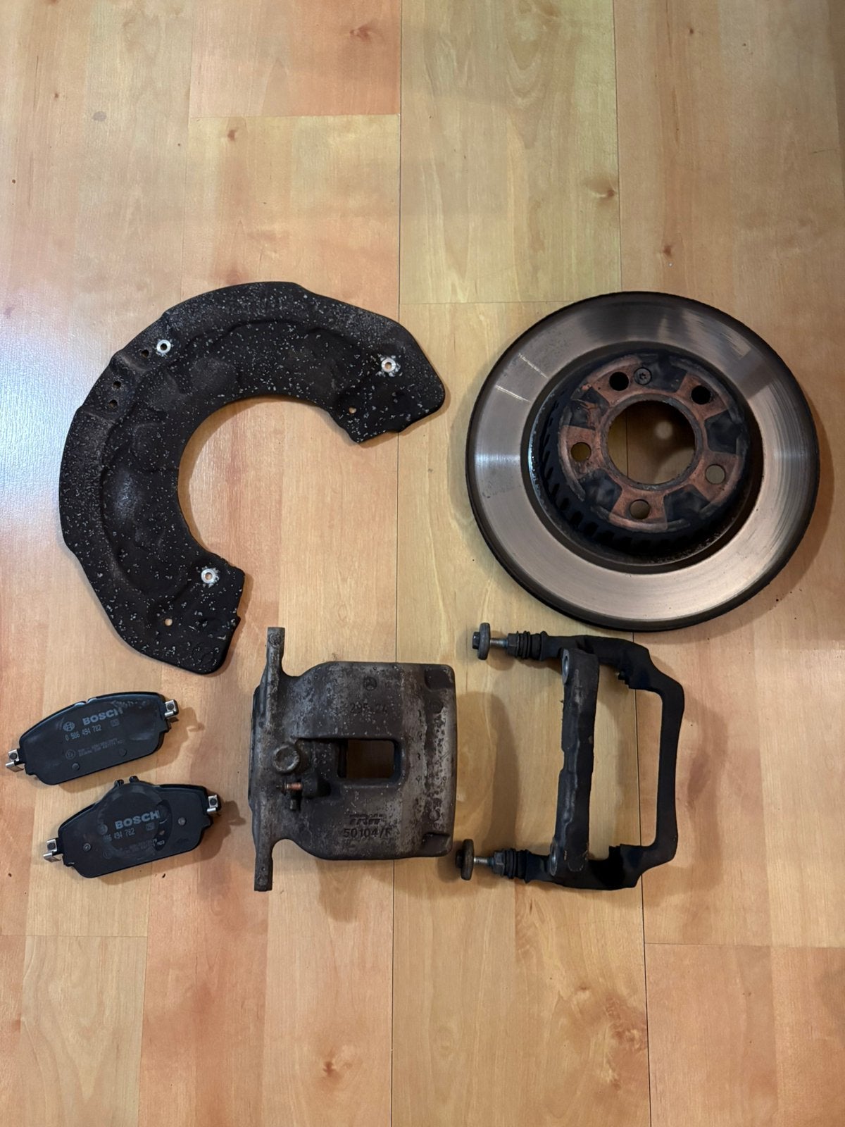 Mercedes benz c klasse w205 s205 complete set voor remmen, Ophalen, Gebruikt, Mercedes-Benz