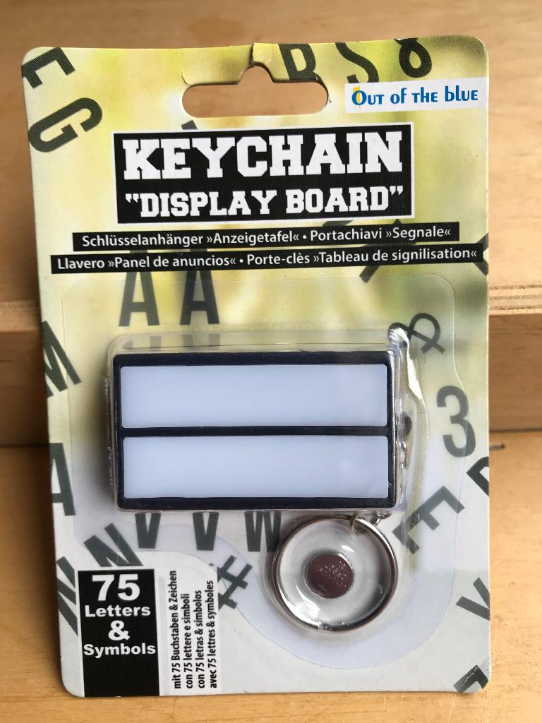 Sleutelhanger met licht en boodschap Lightbox Nieuw, Ophalen of Verzenden, Nieuw, Overige typen