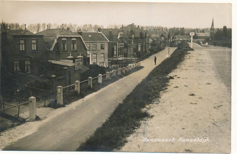 11106 Hansweert, Kanaaldijk, Ophalen of Verzenden, 1940 tot 1960, Zeeland
