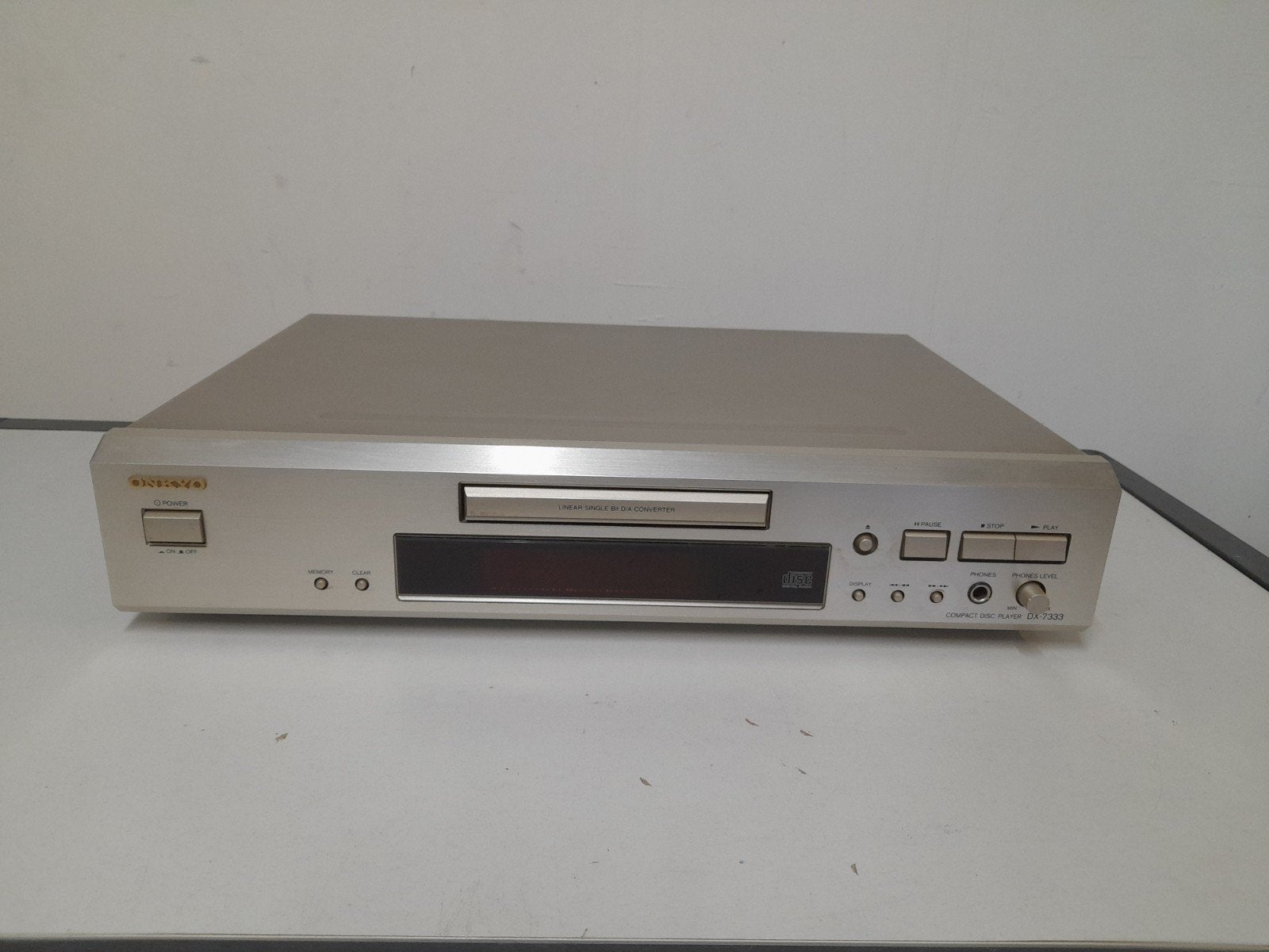 Onkyo compact disc player DX-7333, Ophalen of Verzenden, Gebruikt, Overige merken