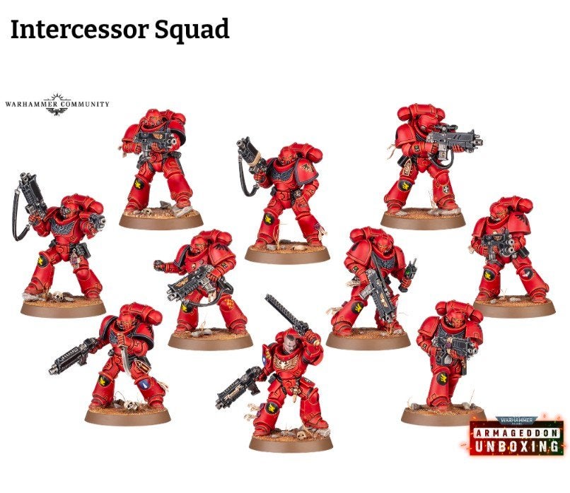 Warhammer 40K Space Marines Intercessors Squad, Ophalen of Verzenden