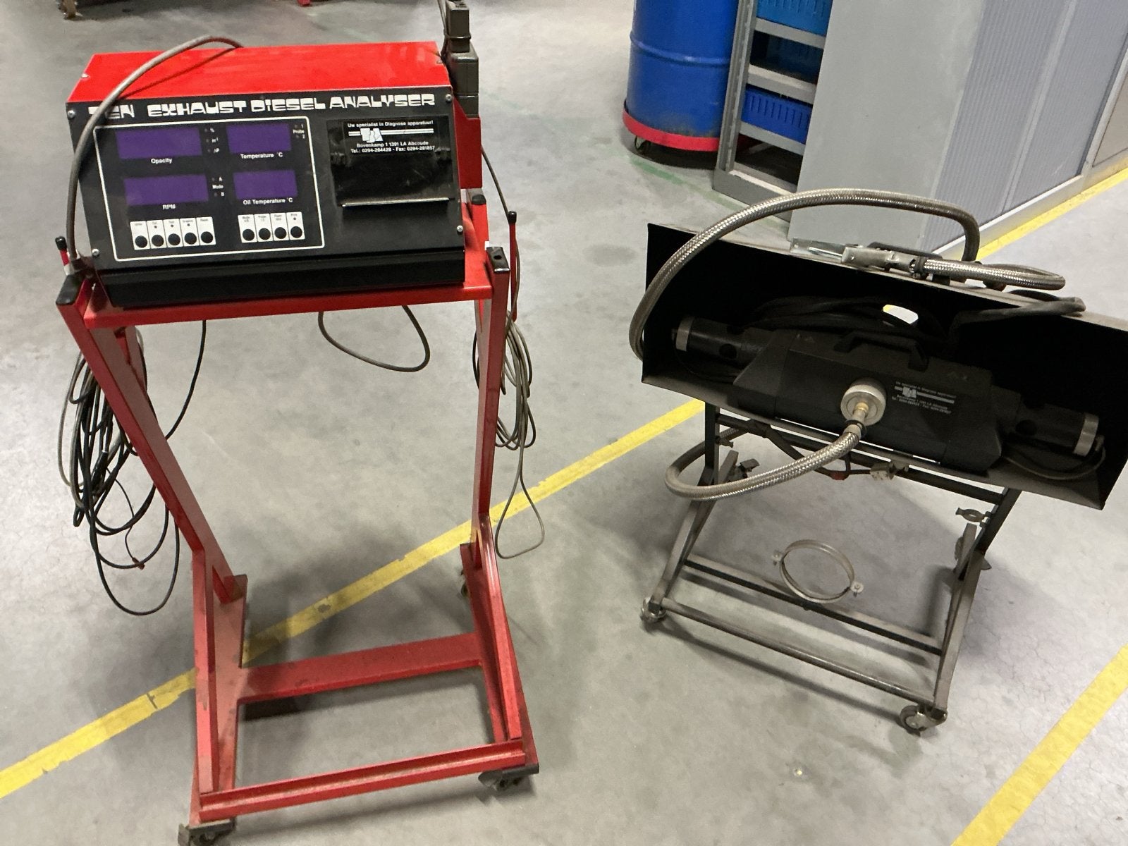 TEN Uitlaat Diesel Analyser - Diagnose Apparatuur, Auto diversen, Ophalen, Gebruikt