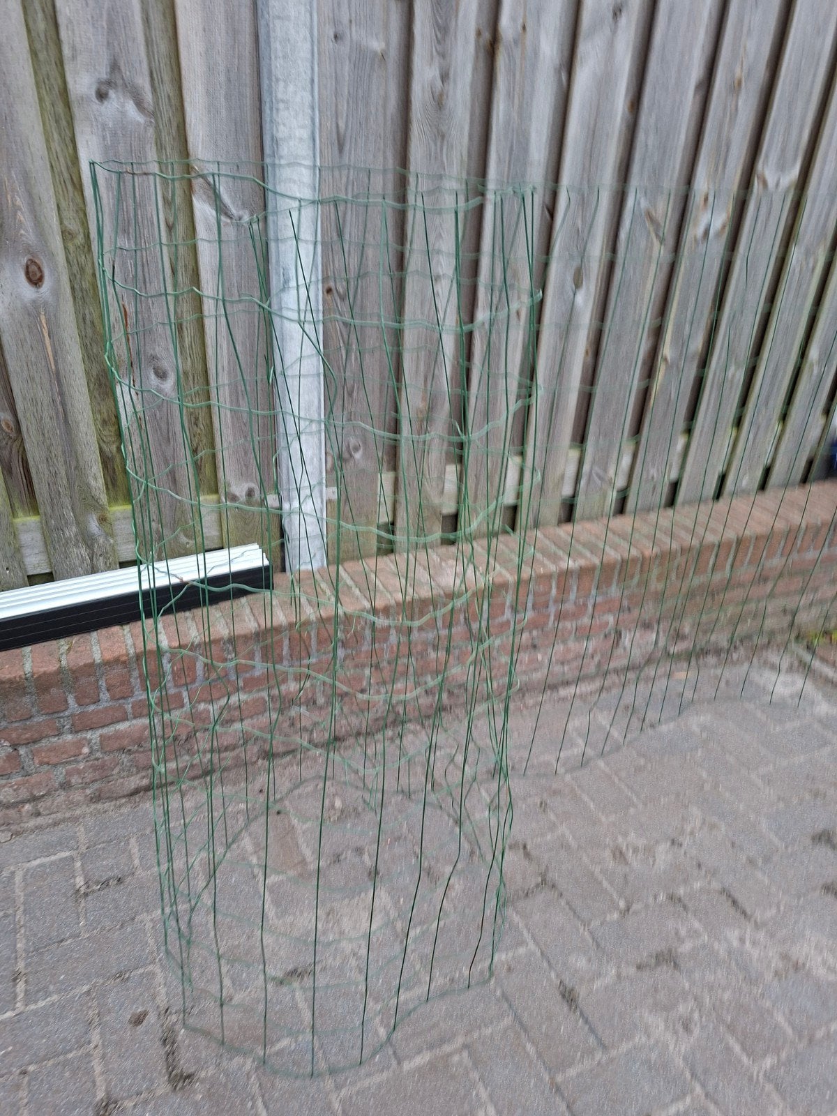 Groen gaas 3x 1,20m met maaswijdte 8x10 cm, Ophalen of Verzenden