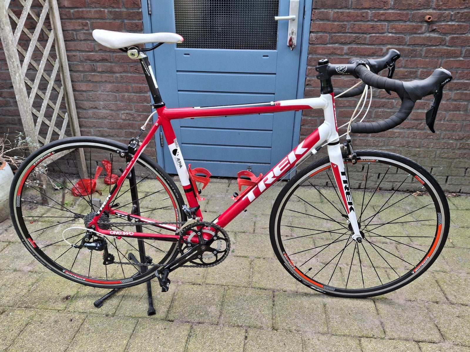 Trek Alphara1.2 racefiets, Shimano Sora 9s, 58cm frame, Fietsen en Brommers, 28 inch, Gebruikt, Aluminium, 15 tot 20 versnellingen