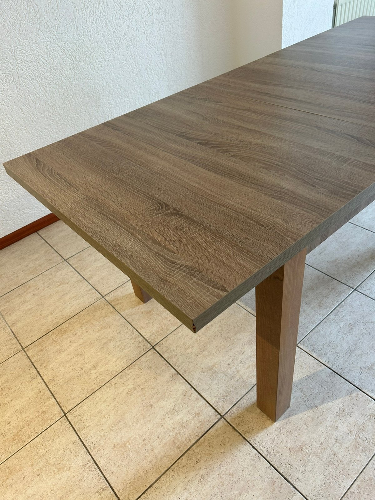 Adjustable eet tafel, Huis en Inrichting, Ophalen, 200 cm of meer, 50 tot 100 cm, Zo goed als nieuw