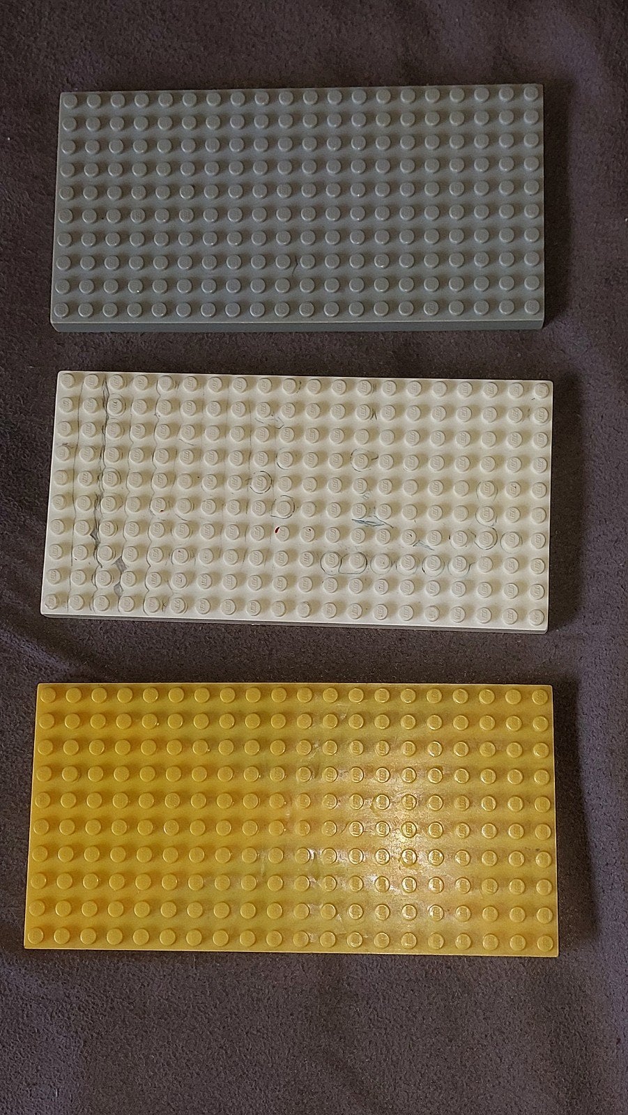 Vintage LEGO 10x20 Basisplaten (Automatic Binding Bricks), Ophalen of Verzenden, Gebruikt, Overige merken