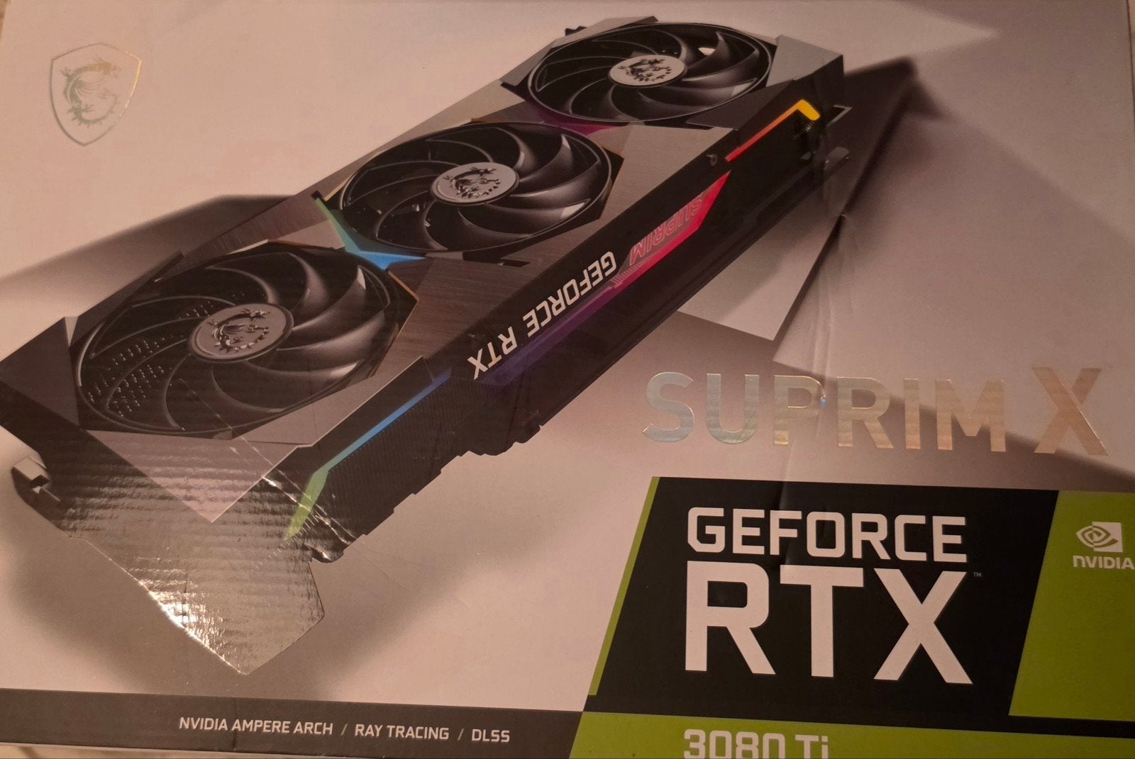 MSI GeForce RTX 3080 Ti Suprim X 12GB, Computers en Software, Videokaarten, Gebruikt, GDDR6, PCI-Express 4, Ophalen of Verzenden