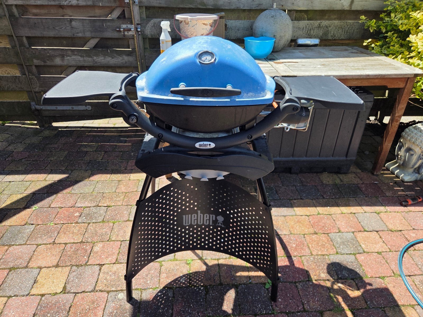 Weber Q1200 gasbarbecue - Opknapper, Ophalen, Gebruikt