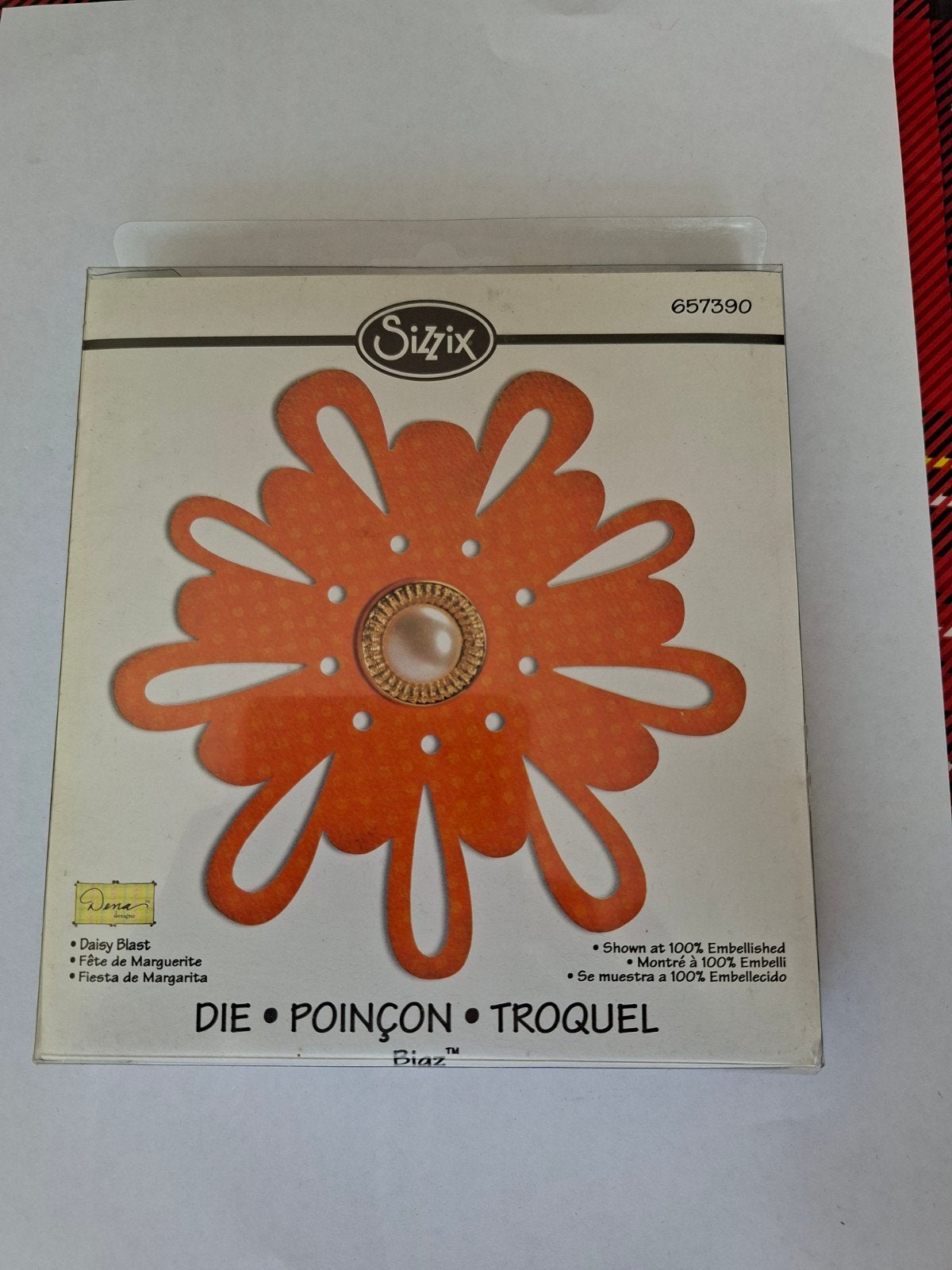 Nieuw Sizzix Bigz Snijmal 657390 Daisy Blast, Geschikt voor karton, Gereedschap of Toebehoren, Nieuw, Overige merken