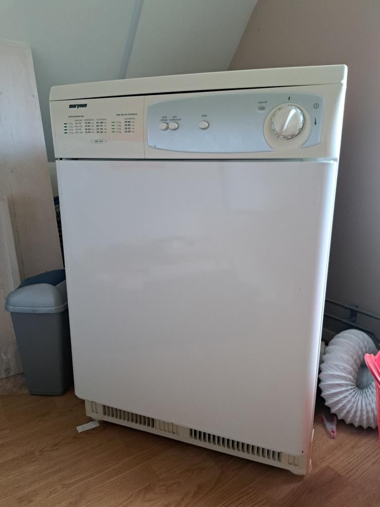 Marynen CMD 760 R Luchtafvoer Wasdroger - Gebruikt, Witgoed en Apparatuur, Wasdrogers, Gebruikt, Luchtafvoer, 4 tot 6 kg, Ophalen of Verzenden