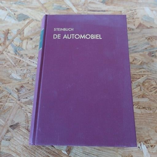 De Automobiel Steinbuch 1967 deel 1 De Motor 9e druk, Ophalen of Verzenden, Gelezen, Algemeen