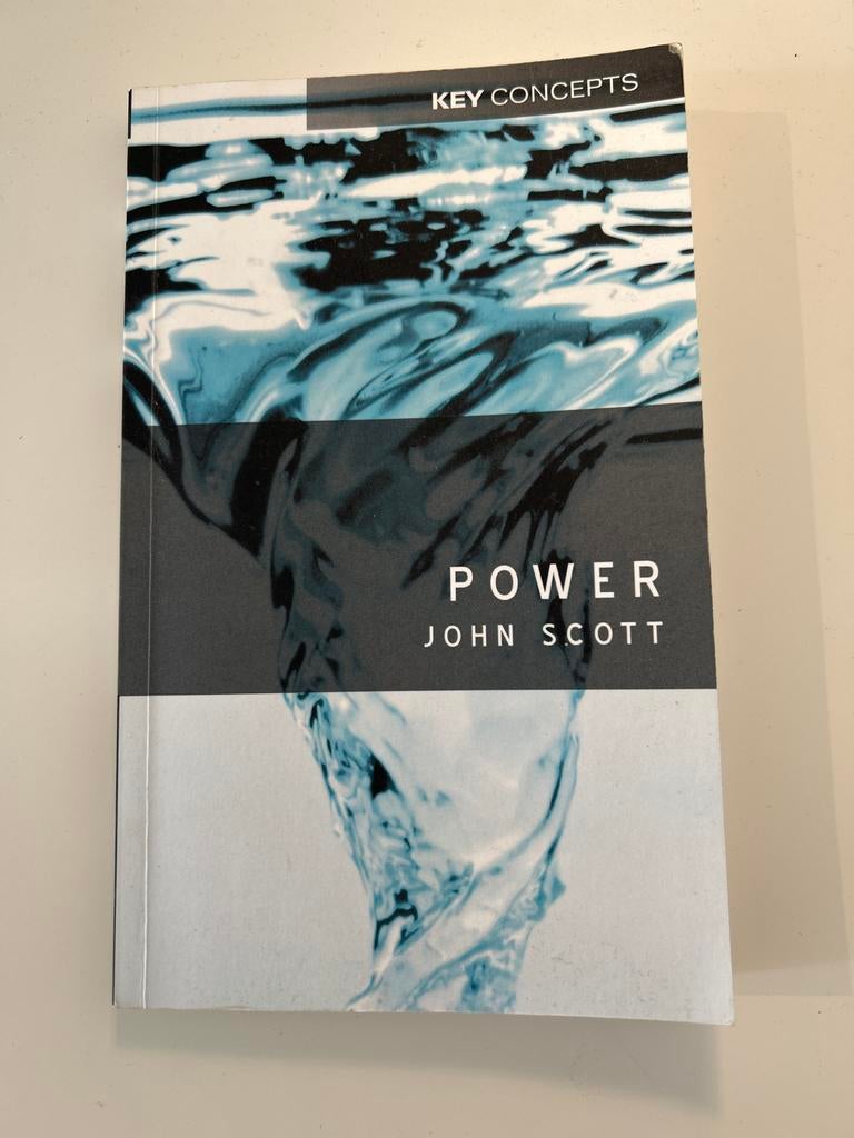 Power - John Scott (Key Concepts), Boeken, Ophalen of Verzenden, Zo goed als nieuw, Maatschappij en Samenleving, Wereld