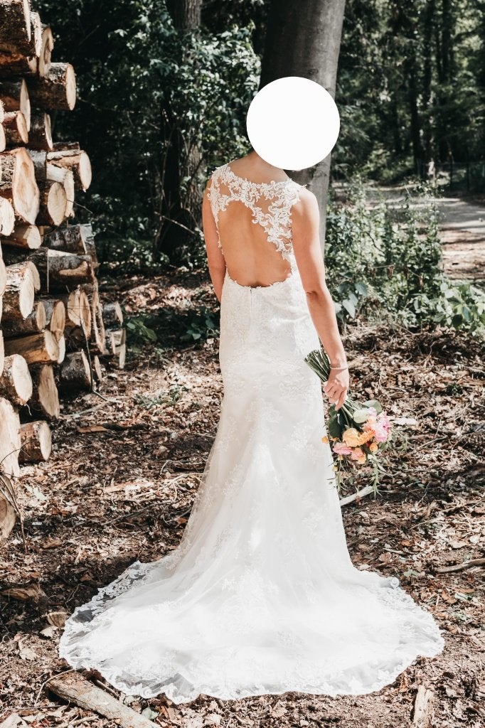 Trouwjurk maat 36, Kleding | Dames, Gelegenheidskleding, Overige typen, Wit, Maggie sottero, Ophalen of Verzenden