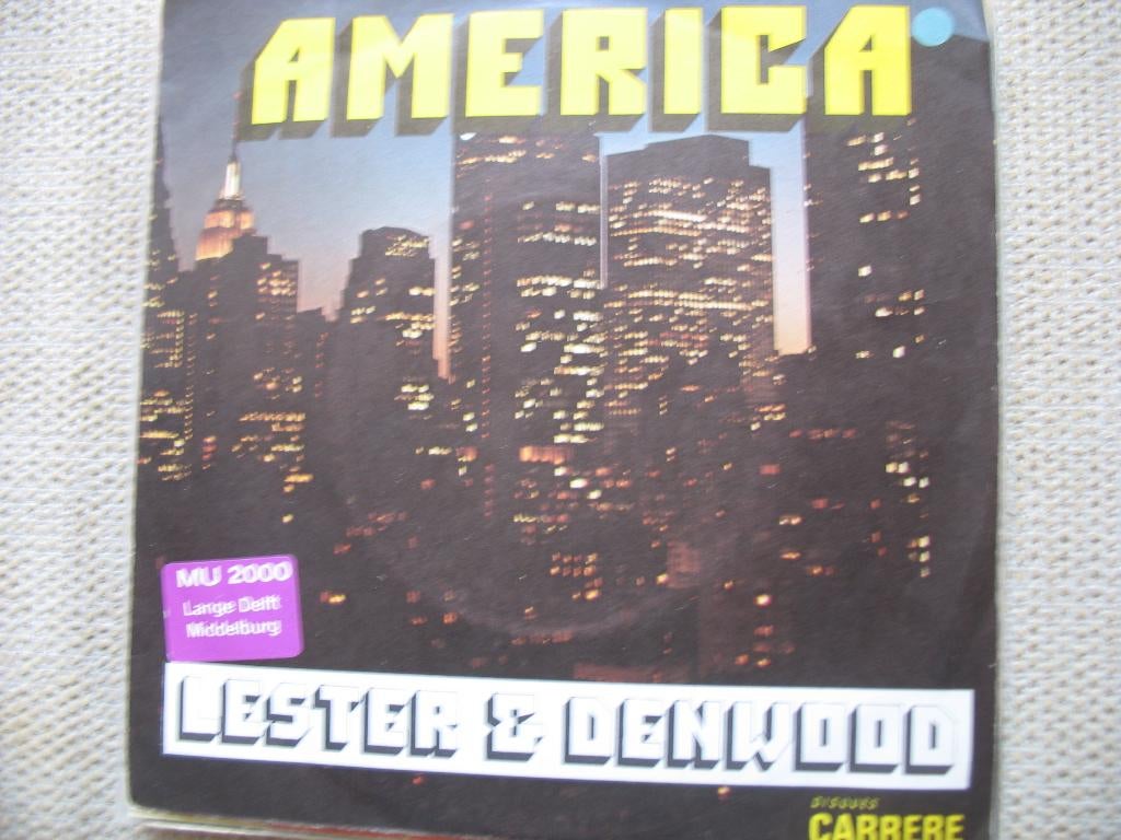 Lester & Denwood - America, Cd's en Dvd's, Vinyl Singles, Ophalen of Verzenden, Gebruikt, Pop