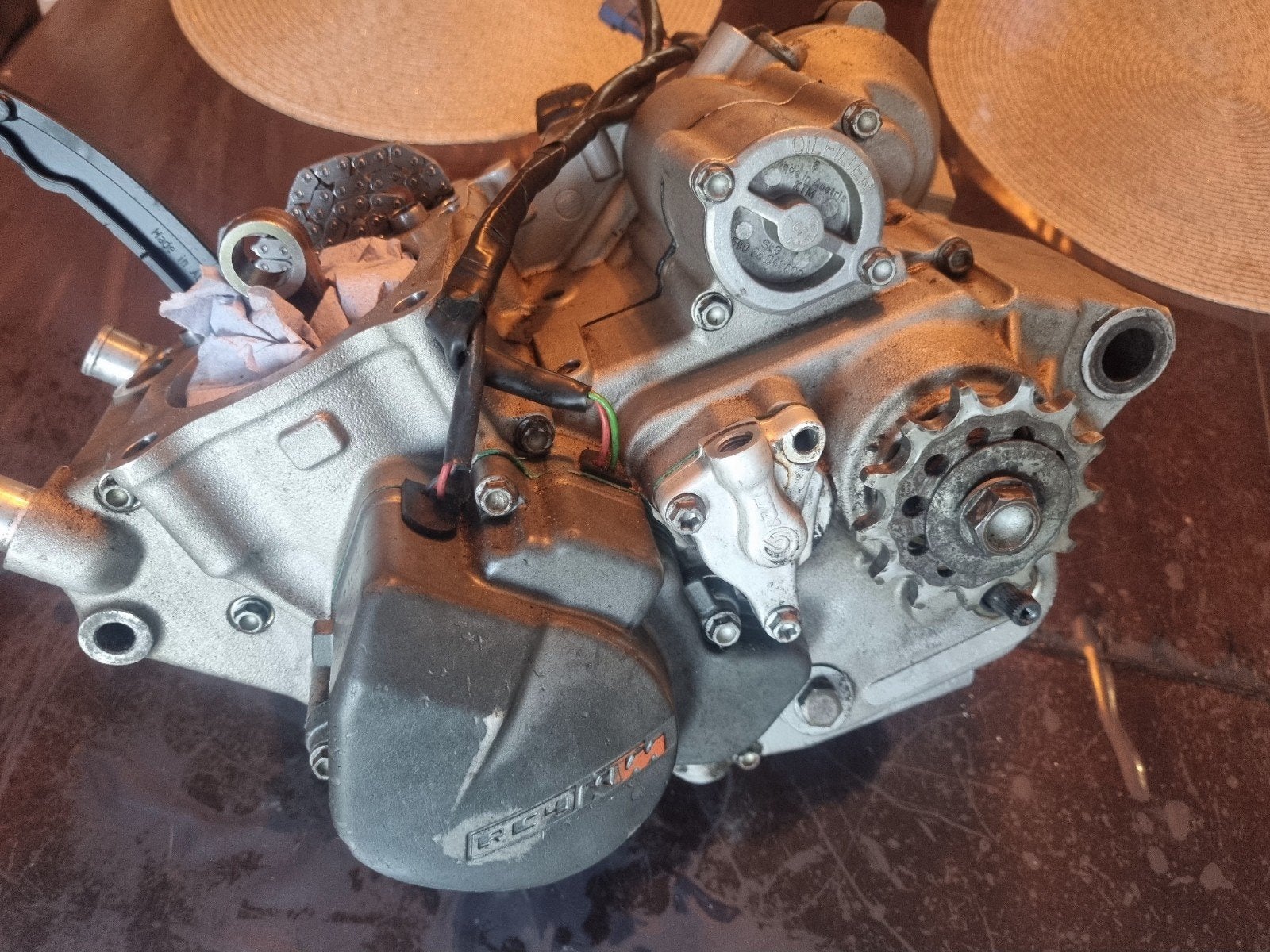 Ktm sxf 250 motorblok, Motoren, Ophalen of Verzenden