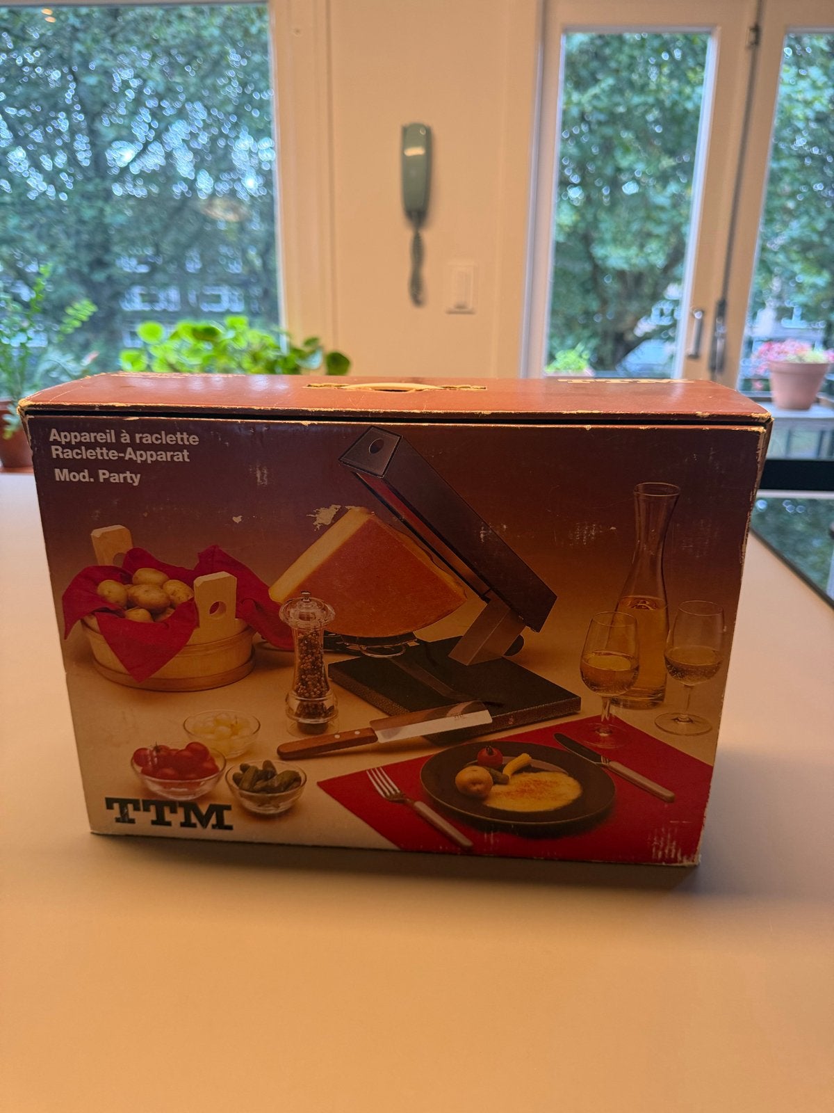 TTM Raclette-apparaat Mod. Party - Zo goed als nieuw, Ophalen of Verzenden, Gebruikt