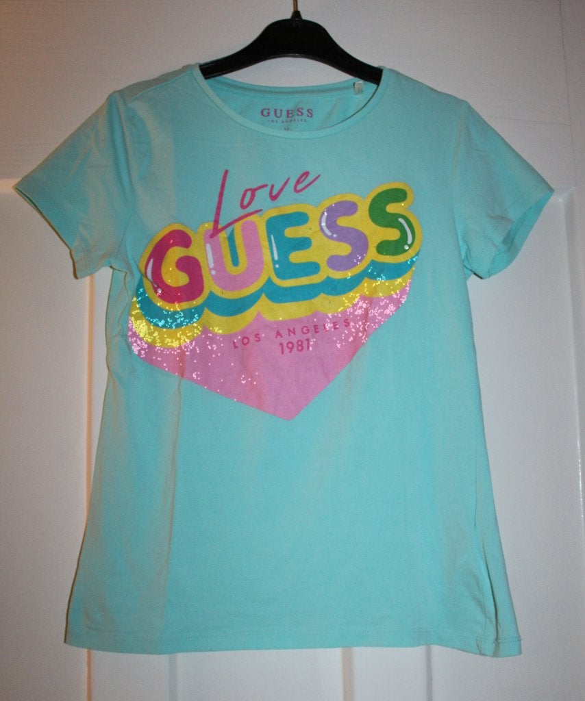T-shirt van Guess maat 12, Gebruikt, Meisje, Ophalen of Verzenden, Guess