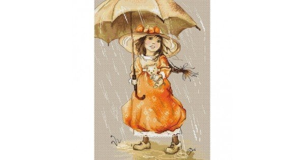 Borduurpakket Umbrella B1065, ., Nieuw, Ophalen of Verzenden, .