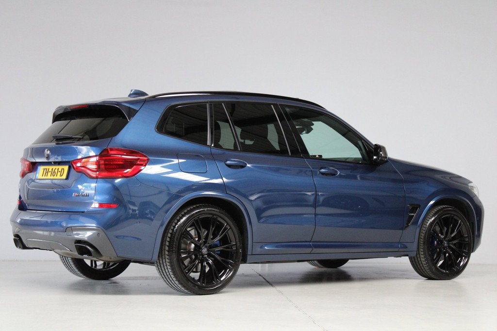 BMW X3 M40i xDrive High Executive M-sport | panoramadak | he, Automaat, Gebruikt, 2000 kg, Blauw
