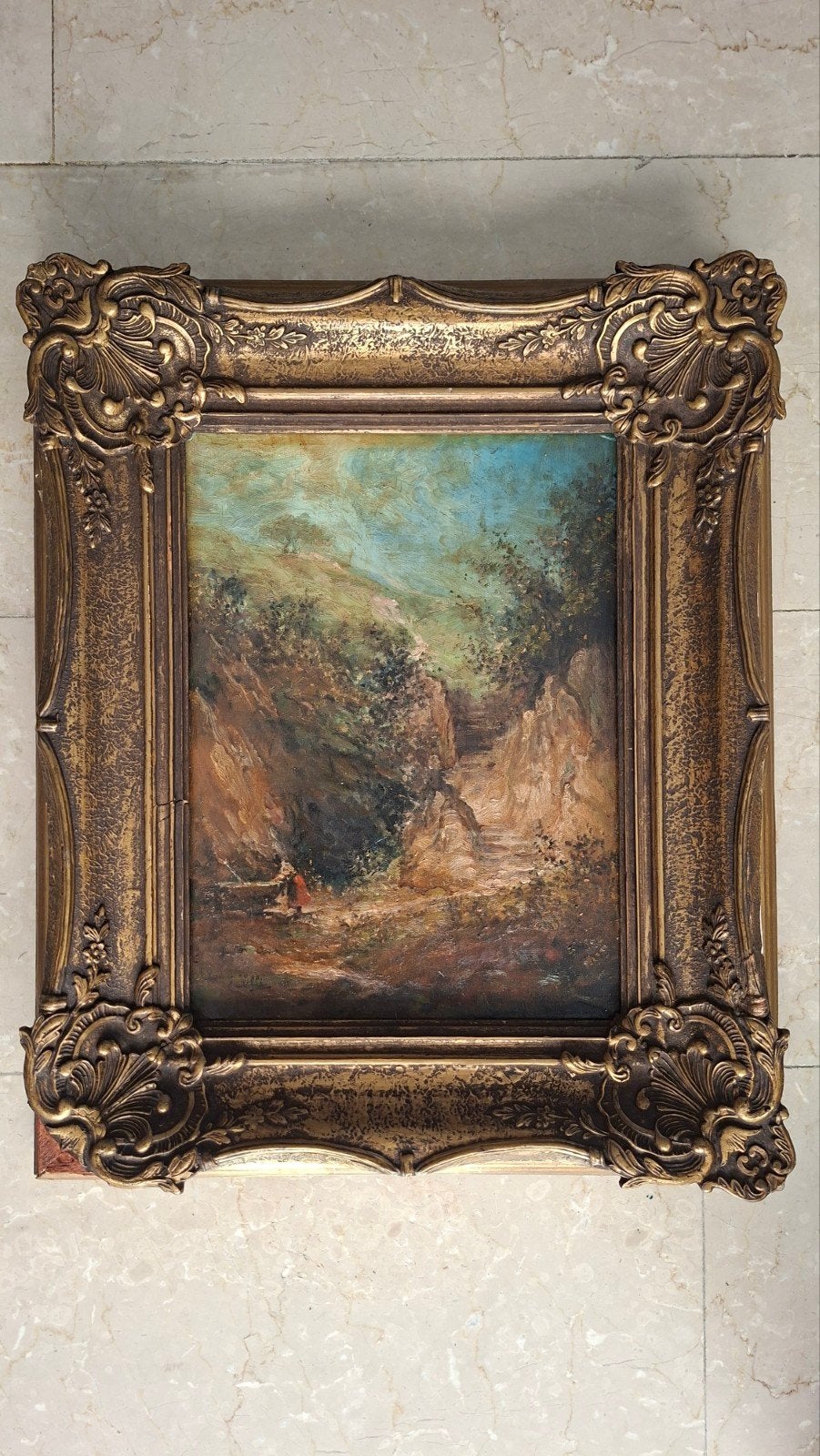 Olieverf schilderij, Antiek en Kunst, Ophalen of Verzenden