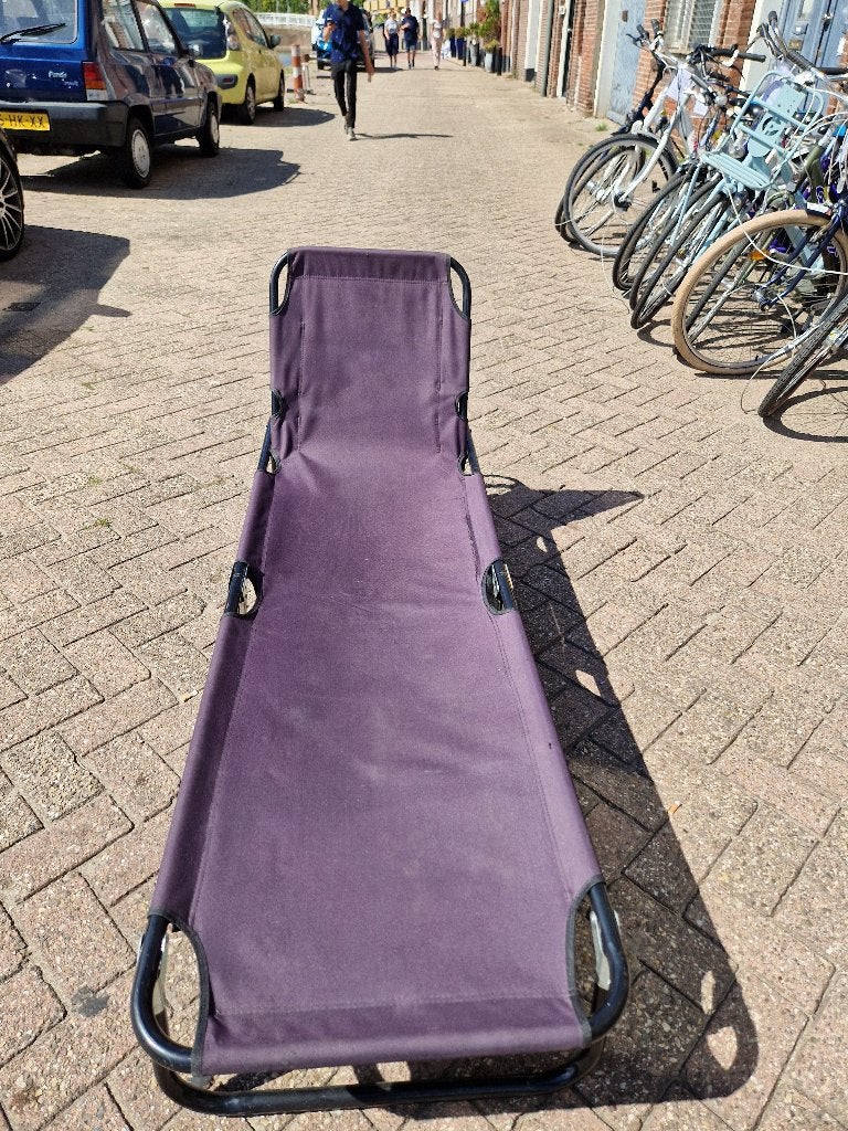 ligbed 190 x 50cm, Ophalen, Gebruikt, Aluminium, Nvt