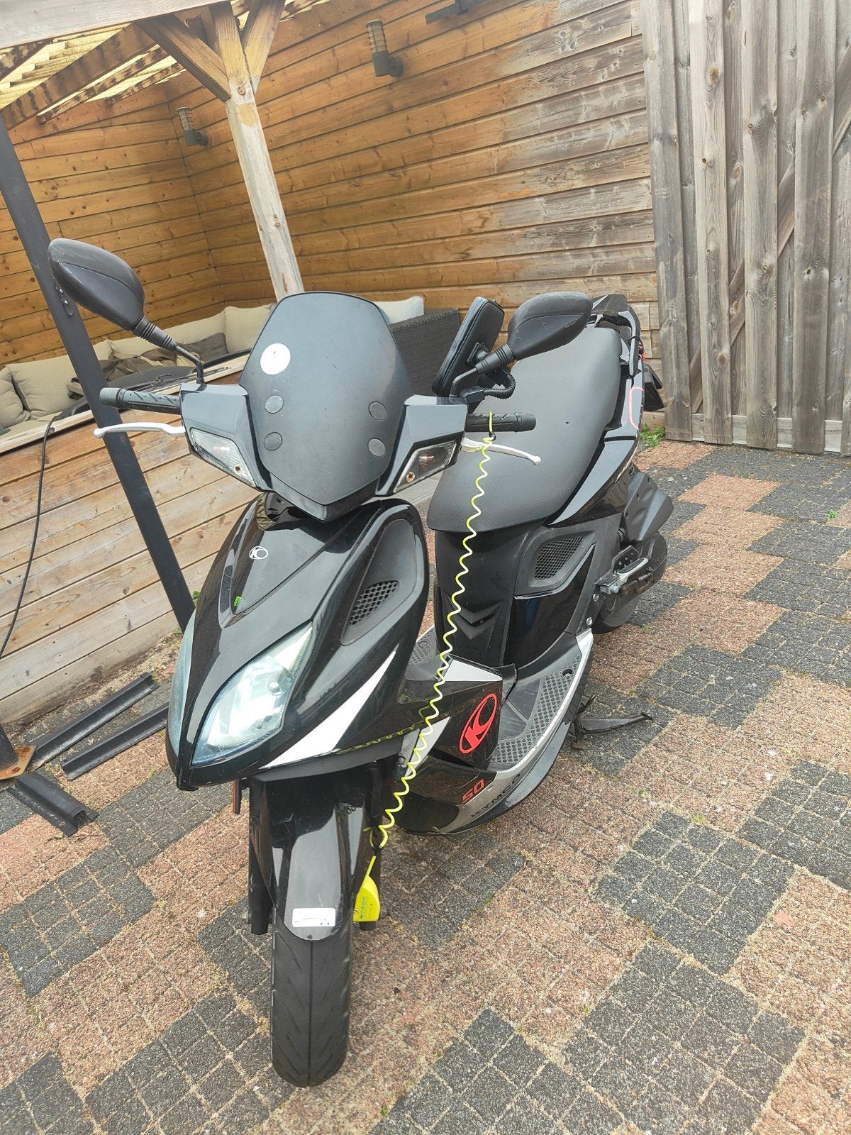 Kymco scooter - Start en rijdt, km teller defect, Ophalen, Gebruikt, Benzine, Kymco
