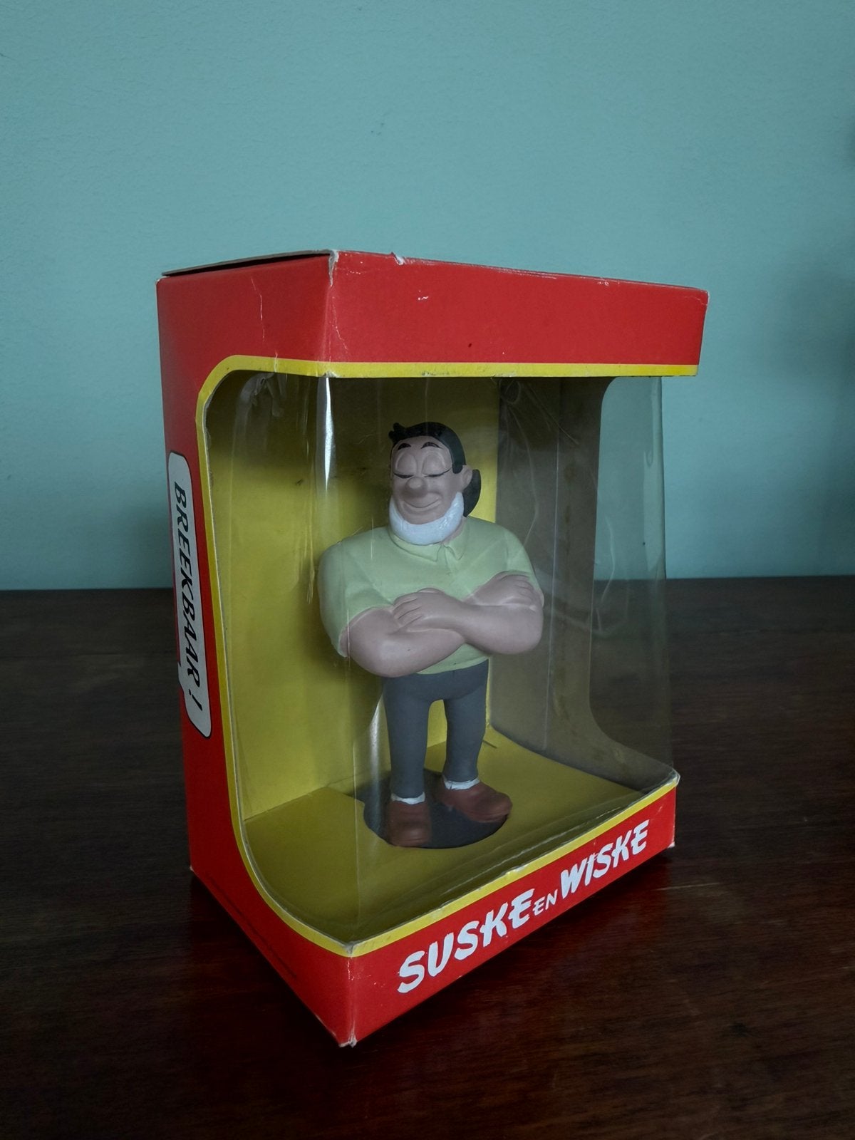Jerom beeldje Suske en Wiske, in de originele verpakking., Ophalen of Verzenden, Suske en Wiske, Zo goed als nieuw, Beeldje of Figuurtje