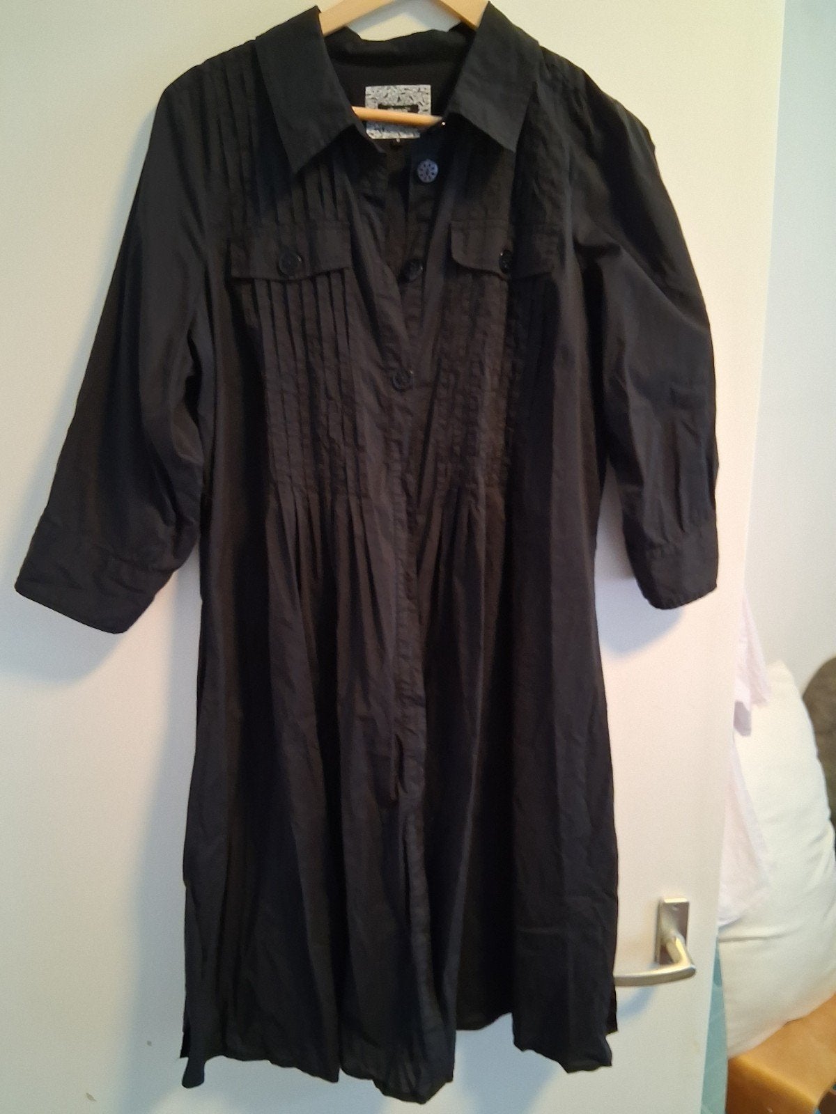 Zhenzi Grote Maten Jurk - Zwart, Lengte 99 cm, Zhenzi, Zwart, Maat 46/48 (XL) of groter, Ophalen of Verzenden