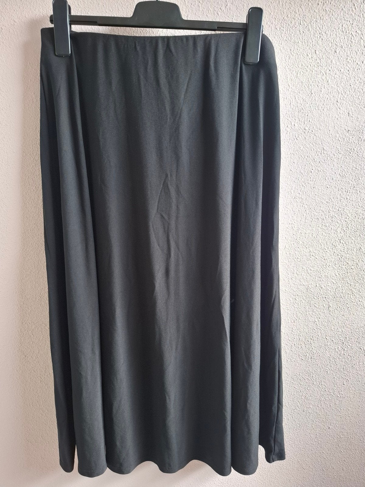 Lange zwarte rok C&A XL, Kleding | Dames, Zwart, Maat 46/48 (XL) of groter, Ophalen of Verzenden, Onder de knie
