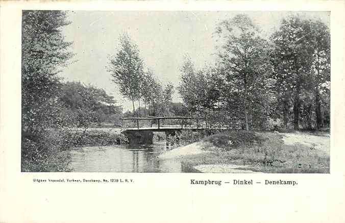 301-203-019 Denekamp Kampbrug, Verzenden, Voor 1920, Overijssel