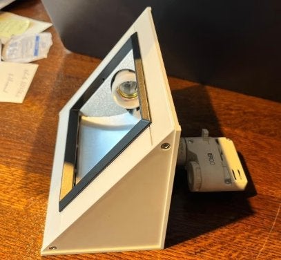 ERCO rail lampen, studiolampen, bouwlampen, Ophalen, Gebruikt, Metaal, Plafondspot of Wandspot