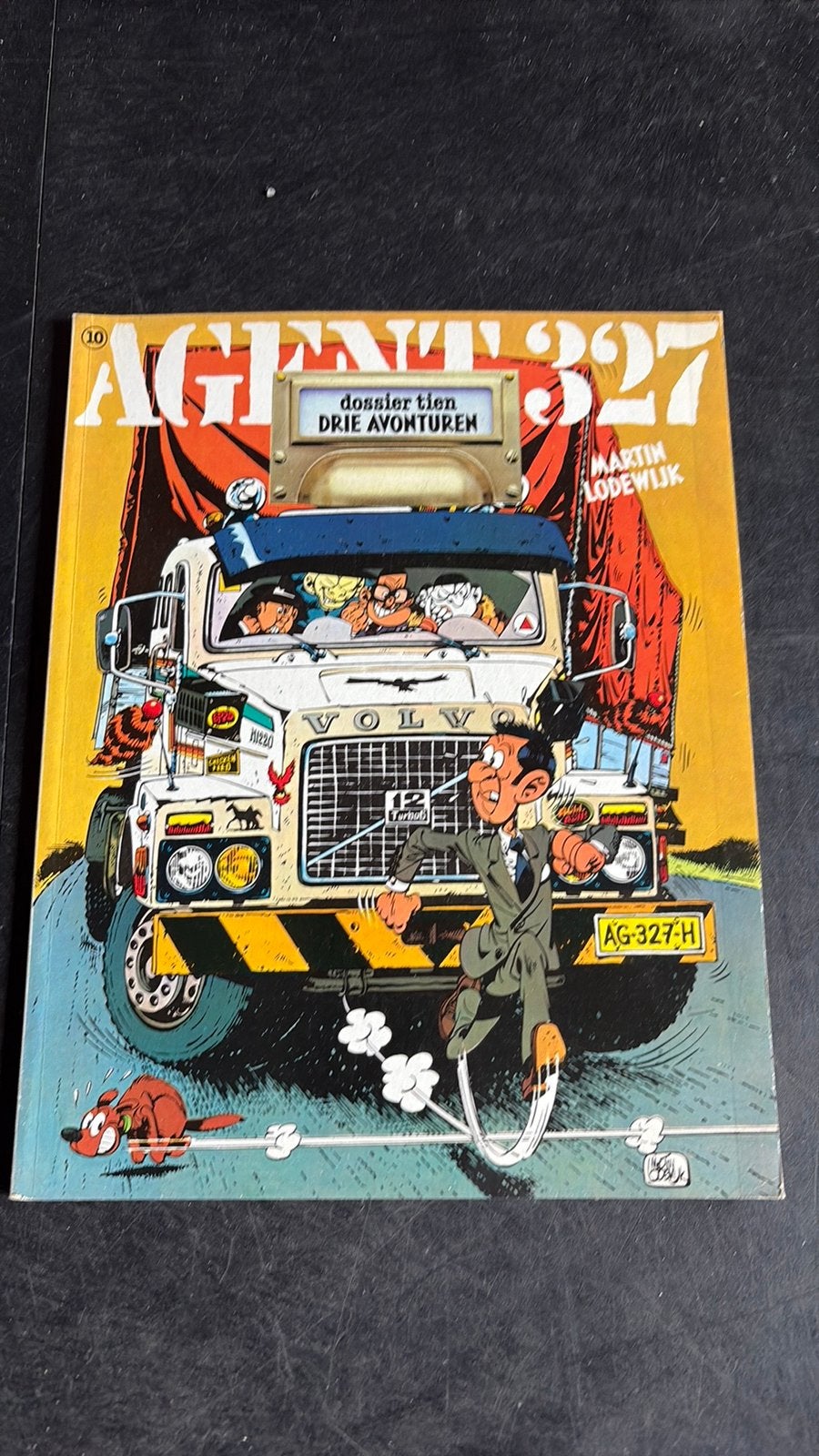 Agent 327 - Dossier tien, drie avonturen tijdschrift, Boeken, Meerdere stripboeken, Ophalen of Verzenden, Gelezen