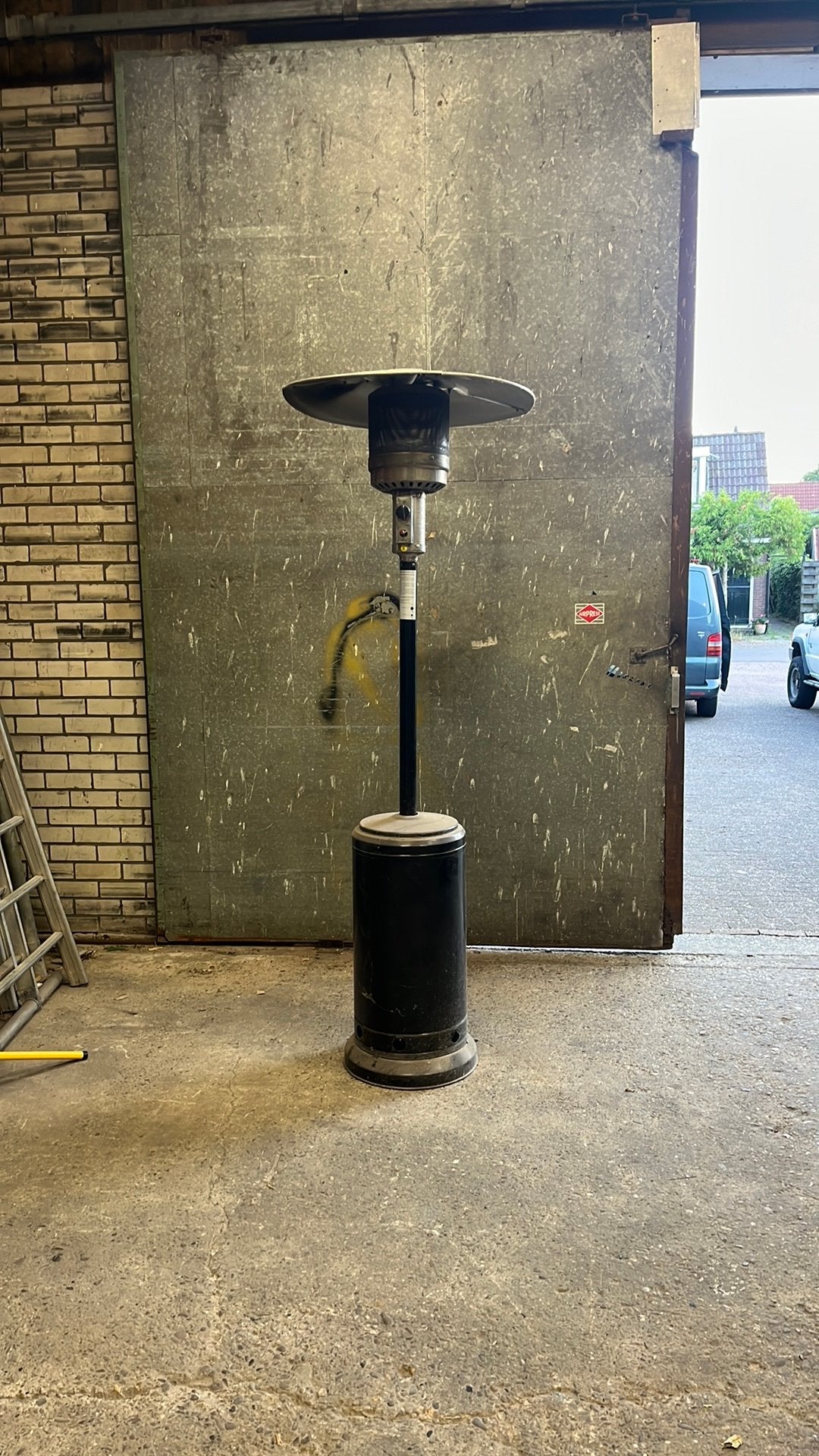 Terrasheater, Tuin en Terras, Ophalen, Zo goed als nieuw