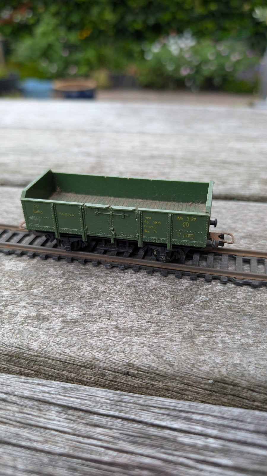Lima goederenwagon - Groene open wagon, Overige merken, Gebruikt, Gelijkstroom, Wagon