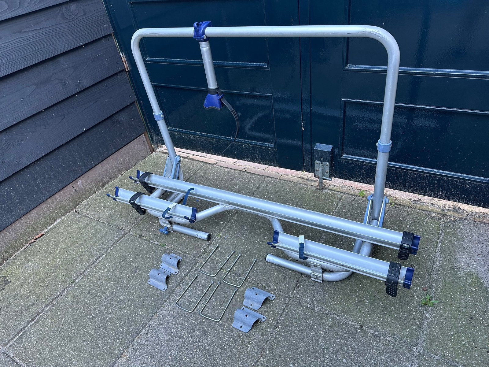 Thule fietsendrager dissel kantelbaar 2 fietsen, Auto diversen, Fietsendragers, Ophalen, 2 fietsen, Gebruikt, Fietsendrager-accessoire