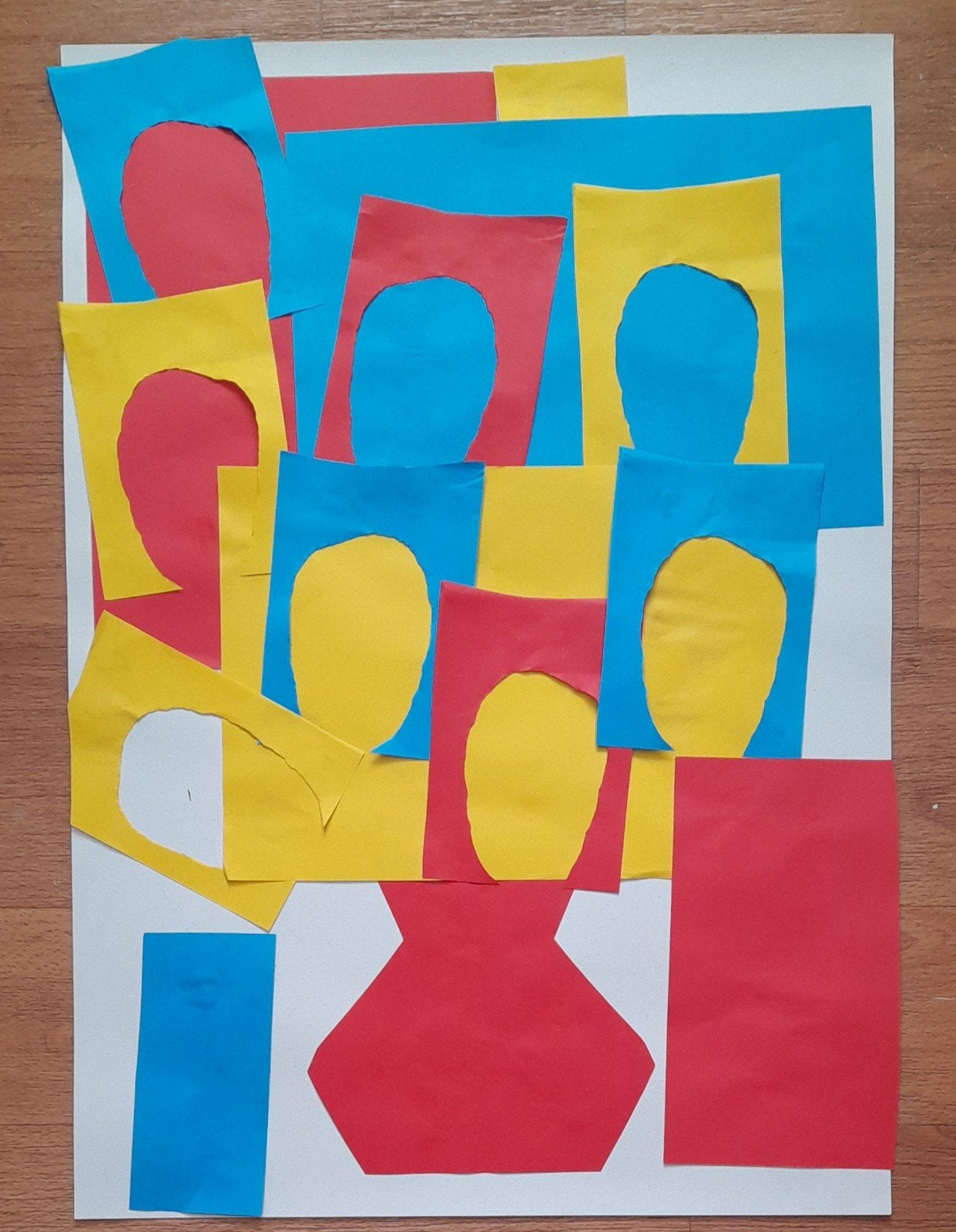 Knipsel schilderij, Antiek en Kunst, Ophalen of Verzenden