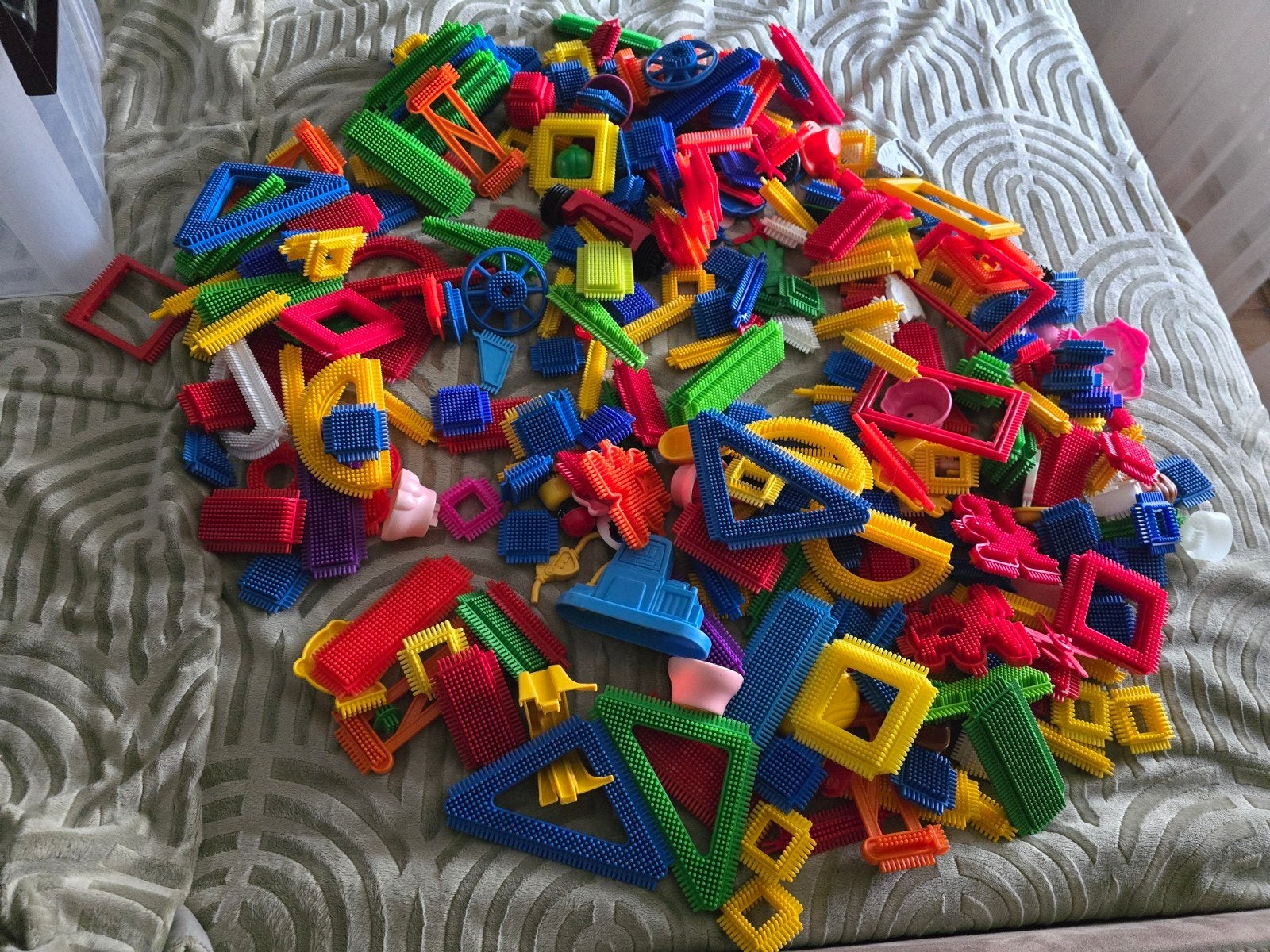 heel veel nopper, Kinderen en Baby's, Speelgoed | Bouwstenen, Ophalen of Verzenden, Gebruikt