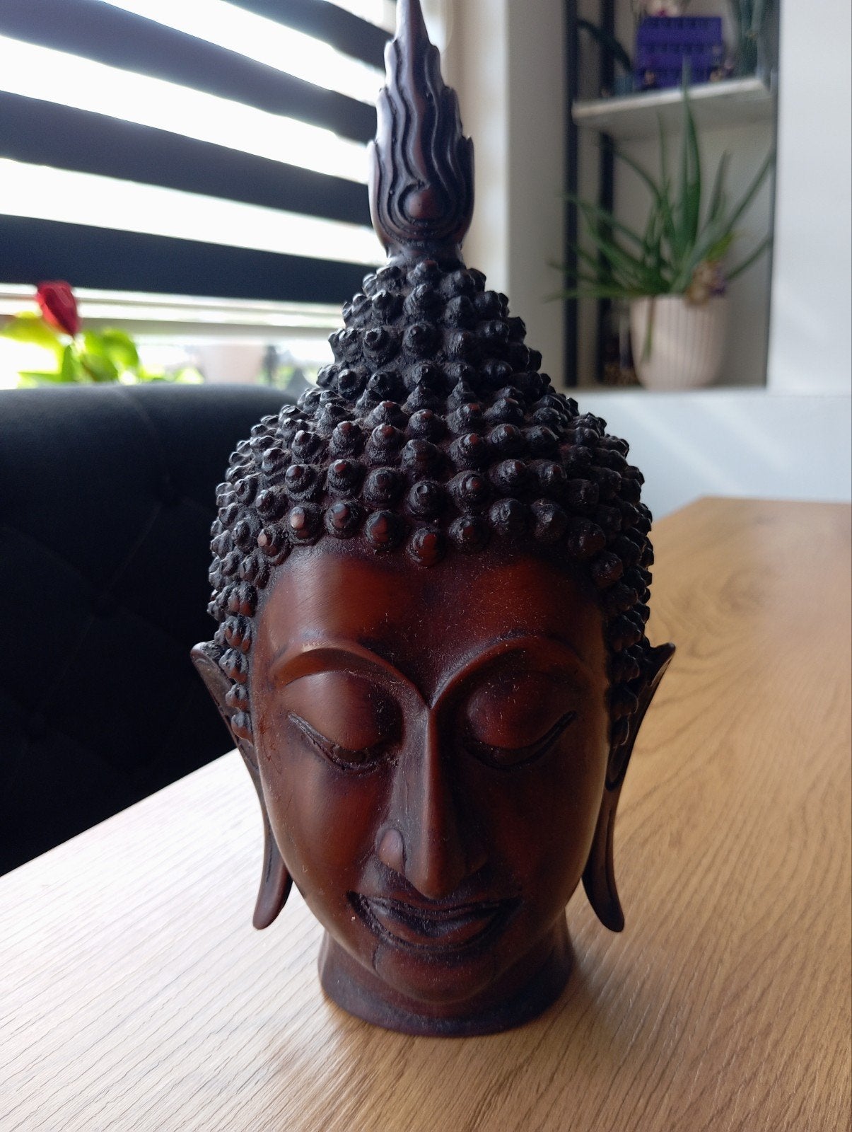 Thai Buddha head statuette, Ophalen of Verzenden