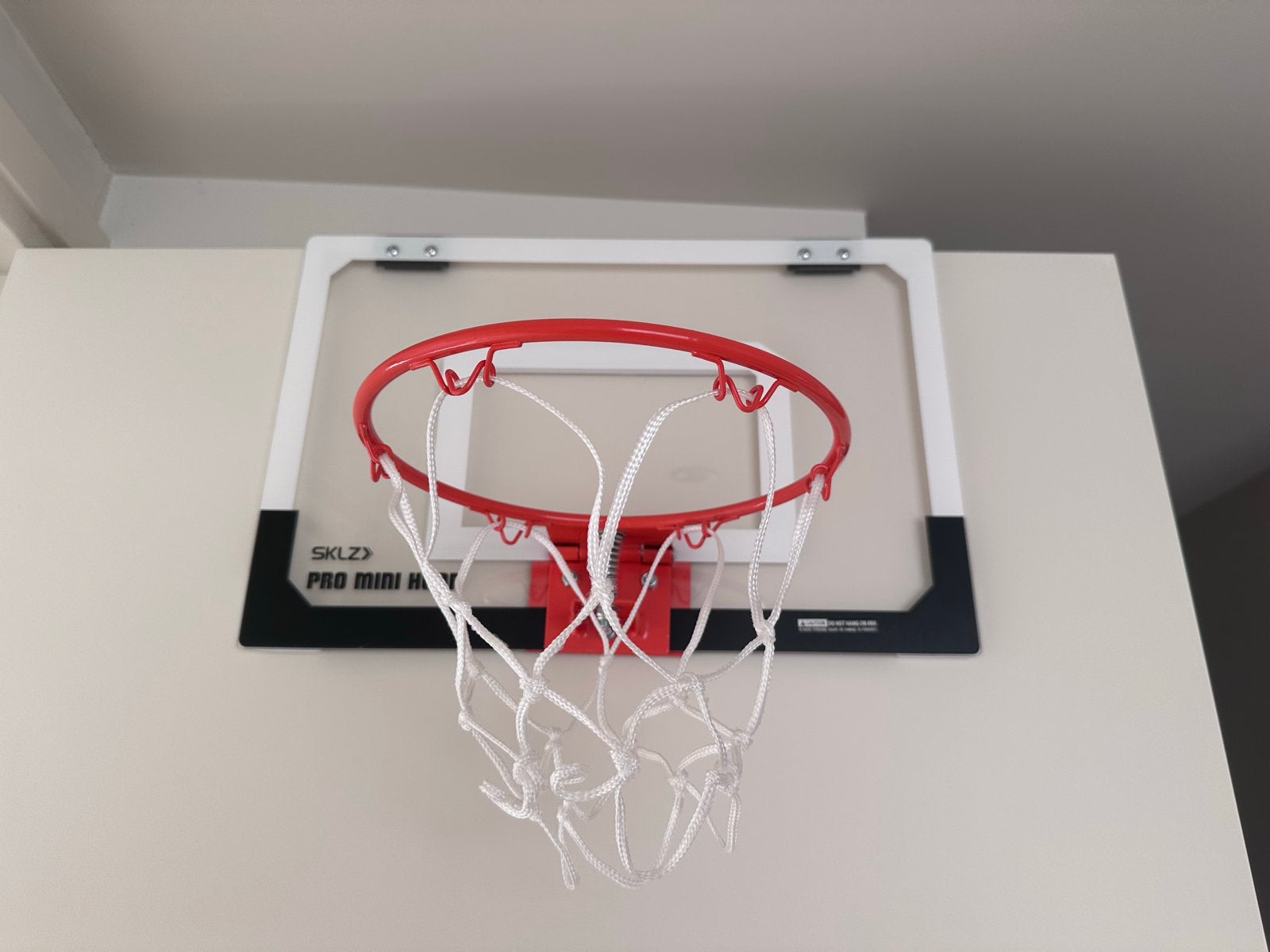 SKLZ Pro Mini Hoop Basketbalring - Zo goed als nieuw, Ophalen of Verzenden, Zo goed als nieuw, Ring, Bord of Paal