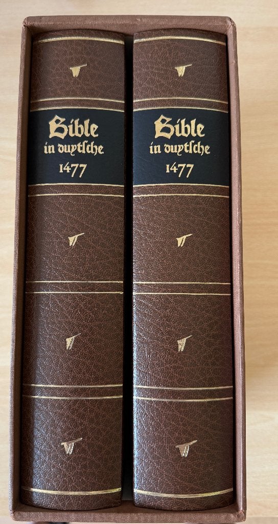 De Delftse Bijbel van 1477, uitgave 1977, Ophalen of Verzenden, Bijbel