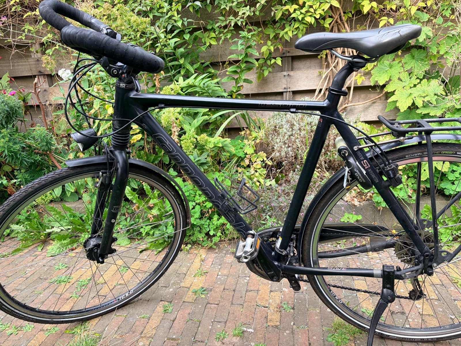 Cannondale Tesoro fiets - trekking / sportfiets, 28 inch, Velgrem, Zo goed als nieuw, Meer dan 20 versnellingen